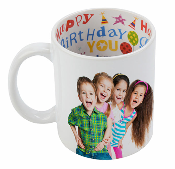 Decal Mug Happy Birthday 11oz