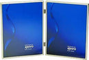 Silver Plated DOUBLE Frames in a range of sizes. PRICE INCLUDES A FREE PRINT UPLOADED (Copy)