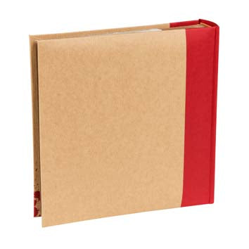 Greenwood Memo Album - 7x5 Red Butterfly