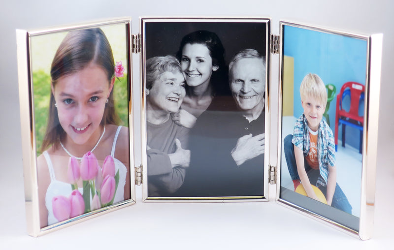Silver Plated Triple Classic Frames.