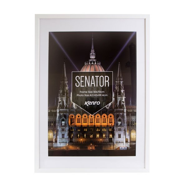 Senator Wood Frame White